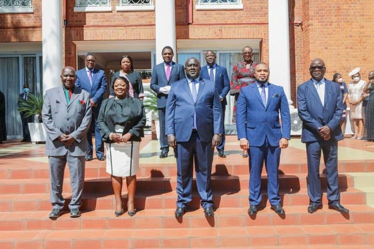 President Hichilema Swears in Five Heads of Mission